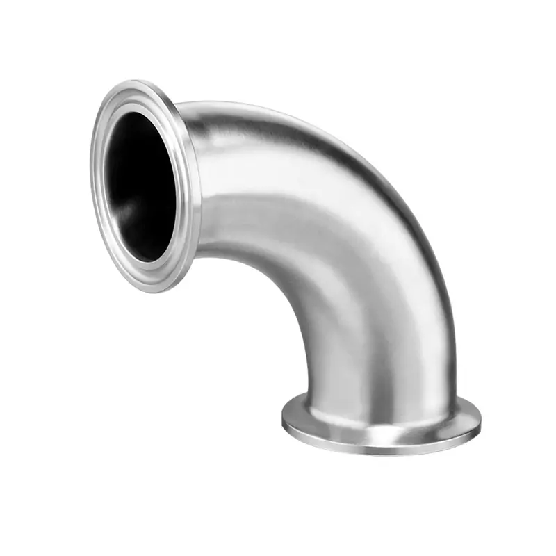1.5-Inch Tri-Clamp Stainless Steel 90-Degree Elbow Fitting 1