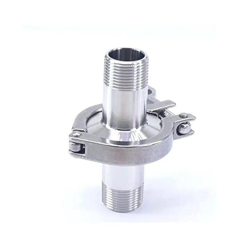 1.5-Inch Tri-Clamp To 1/2-Inch Male Npt Union Adapter Set 1