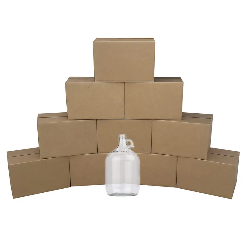 1-Gallon Clear Glass Carboy Fermenter – Pack Of 40 (10 Cases × 4) 1