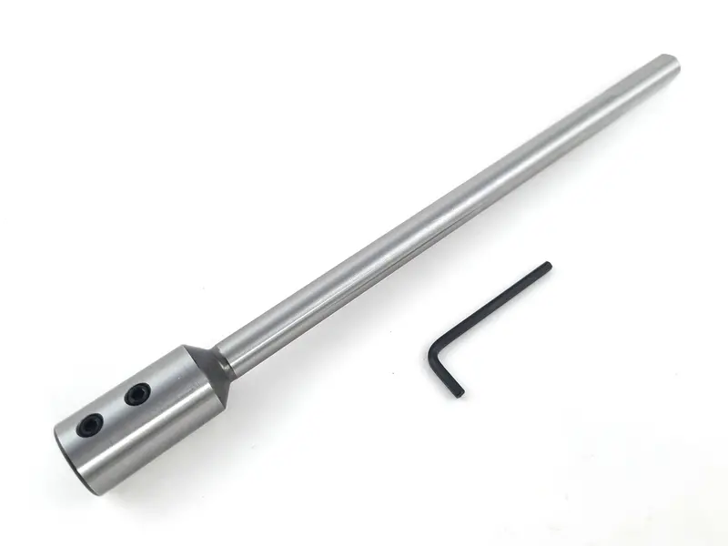 10-Inch Hex Shank Forstner Bit Extension For 7/16" Shafts 1
