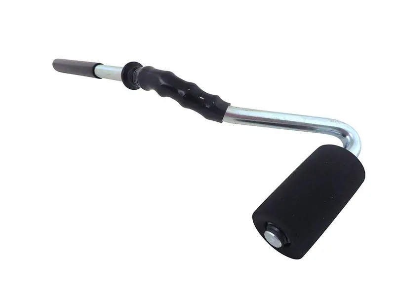 14-Inch Bent-Handle Laminate Veneer J-Roller For Precision Bonding 1
