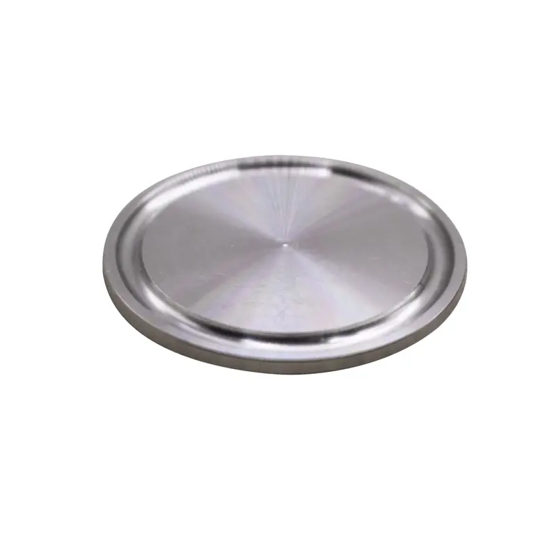 2" Tri-Clamp Sanitary Cap – Stainless Steel 1