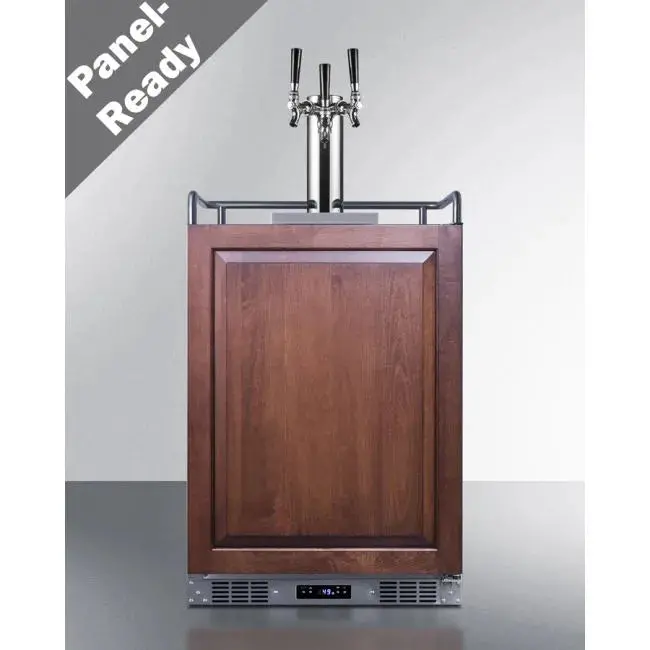 24-Inch Triple-Tap Built-In Kegerator (Panel Not Included) (Sbc682Pnrtriple) 1