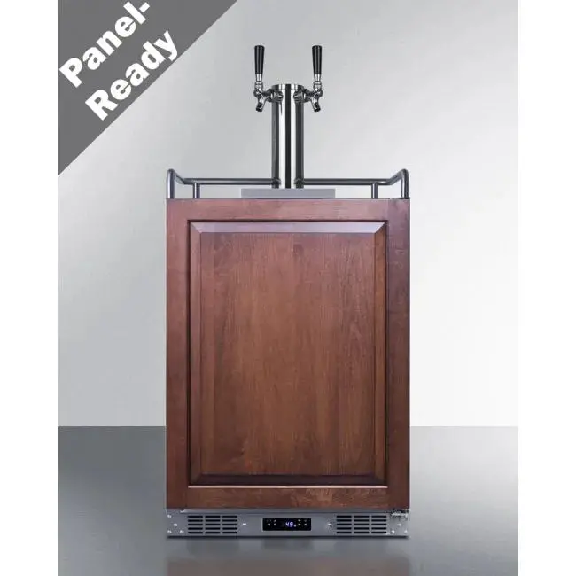 24-Inch Twin-Tap Built-In Kegerator Without Panel (Sbc682Pnrtwin) 1