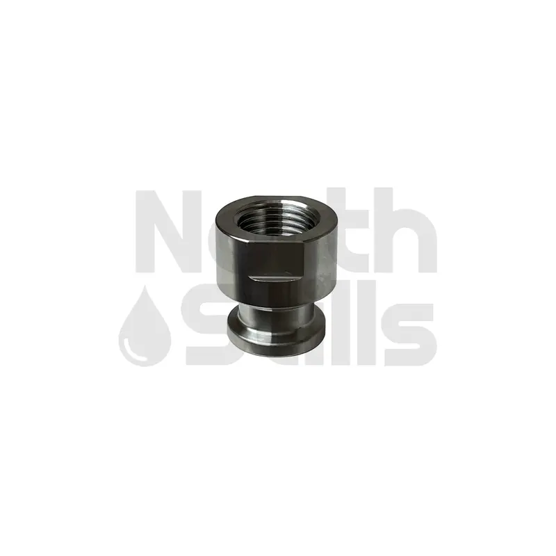 3/4-Inch Tri-Clamp To 1/2-Inch Female Npt Adapter 1