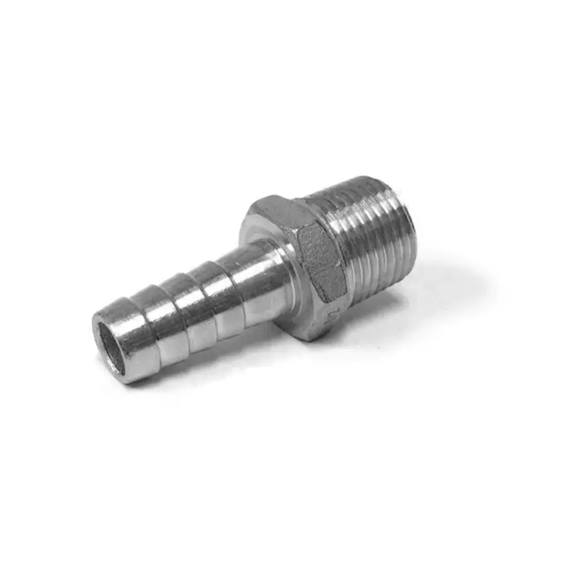 3/8" Npt Stainless Steel Hose Barb Fitting 1