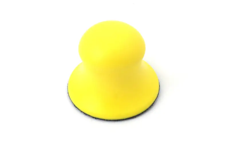 3-Inch Round Hook-And-Loop Hand Sanding Block For Disc Compatibility 1