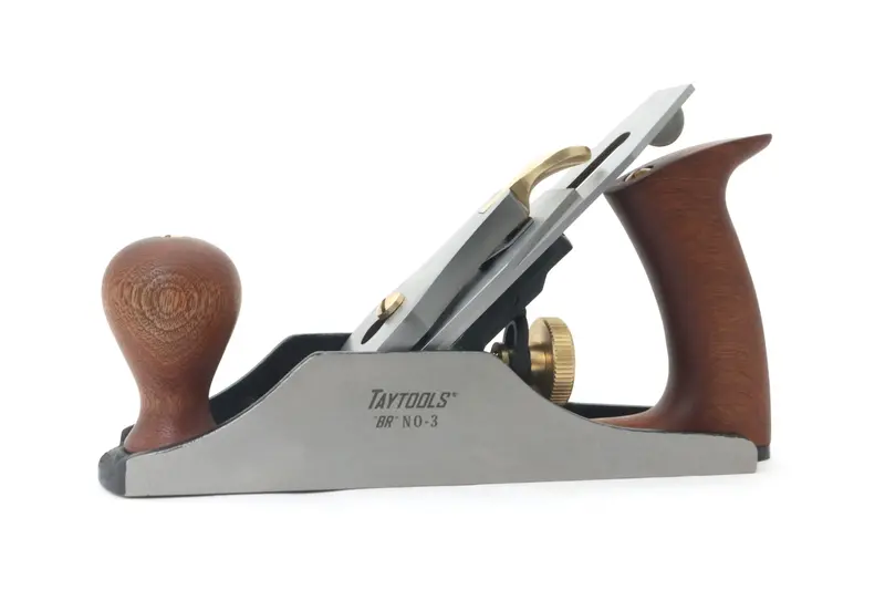 #3 Premium Bedrock-Style Flattop Smoothing Plane – 9-1/4" Sole, Cryo-Treated O1 Steel Blade 1