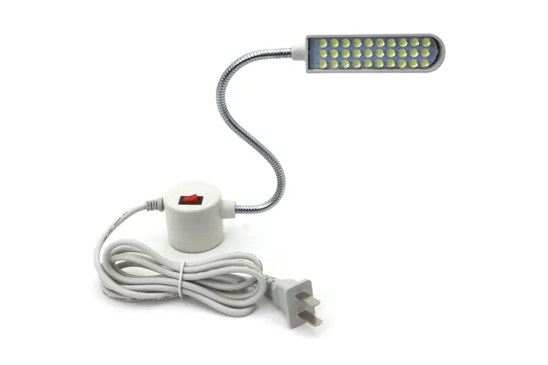 30-Led 500-Lumen Gooseneck Workshop Light – Magnetic Base For Lathes & Bandsaws 1