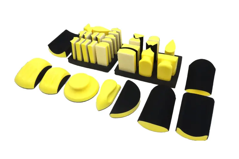 34-Piece Universal Sanding Block Kit For Hand And Detail Sanding 1
