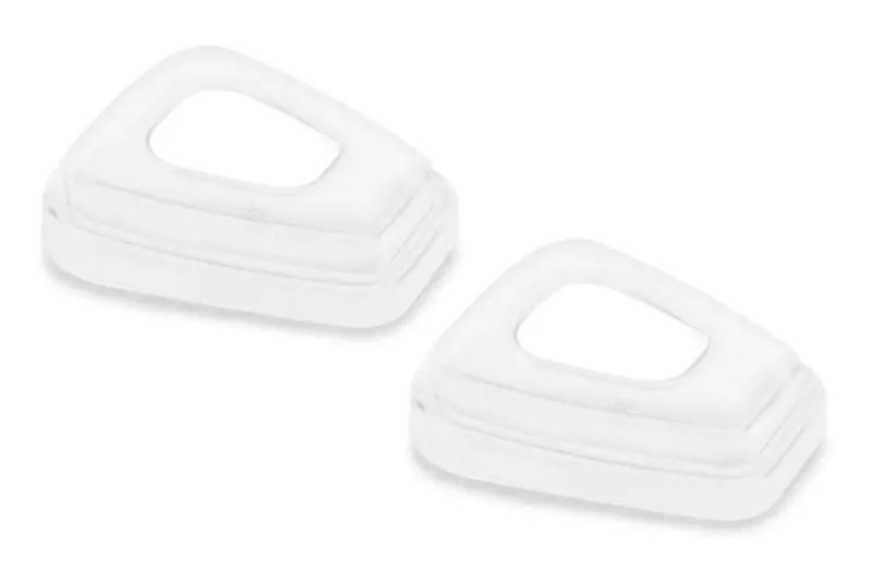 3M 501 Dust Filter Retainer Cover Kit For 6001I Organic Vapor Cartridges (2-Pack) 1