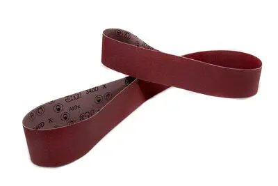 3M 6" × 48" 340D Premium Aluminum Oxide Sanding Belts – Open-Coat, Cloth Backing 1