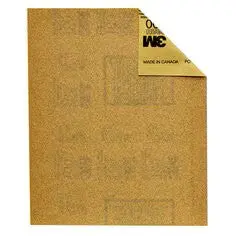 3M Aluminum Oxide General-Purpose Sanding Sheets — 9" × 11" Format 1