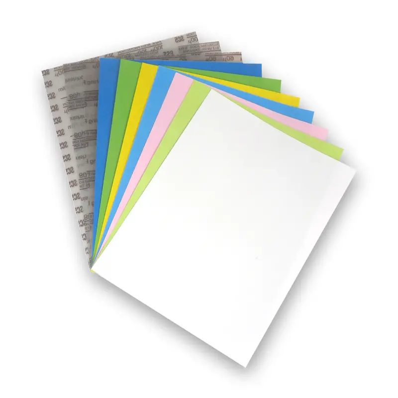 3M Aluminum Oxide Microfinishing Film – 8-1/2" × 11", Psa-Backed, 10-Sheet Pack 1