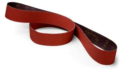 3M Cubitron Ii 947A 1" Wide X-Weight Sanding Belts With Film-Lok Splice 1
