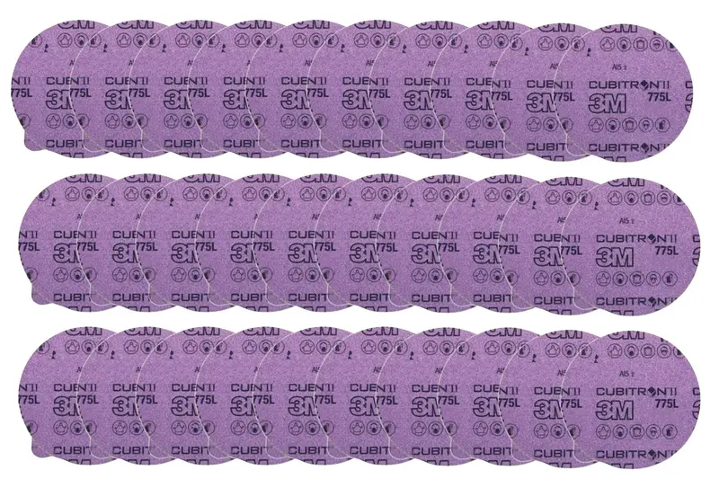 3M Cubitron Ii Stikit Sanding Discs — 5" And 6" Psa Backing, 27- And 30-Pack Options (Model 775L) 1