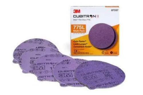 3M Cubitron Ii Stikit Sanding Discs — Psa-Adhesive Multi-Pack, No-Hole Design 1
