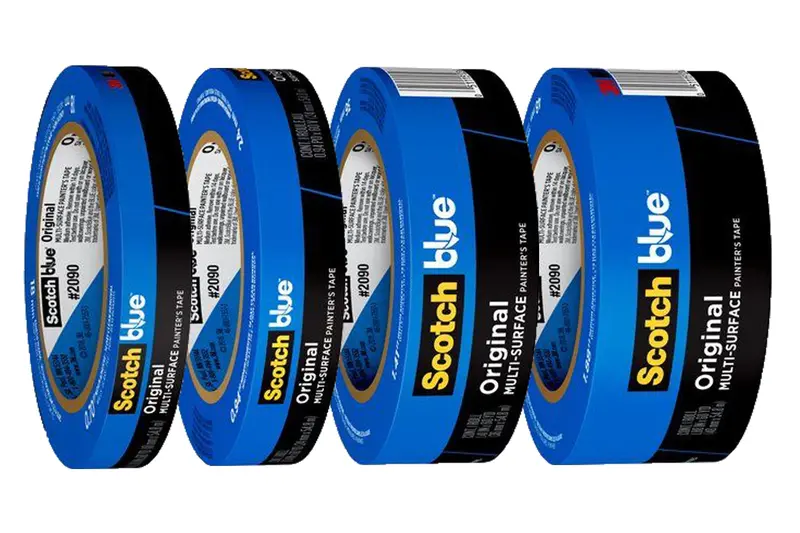 3M Scotchblue 2090 Original Painter’S Tape — Low-Tack, 60-Yard Blue Roll 1