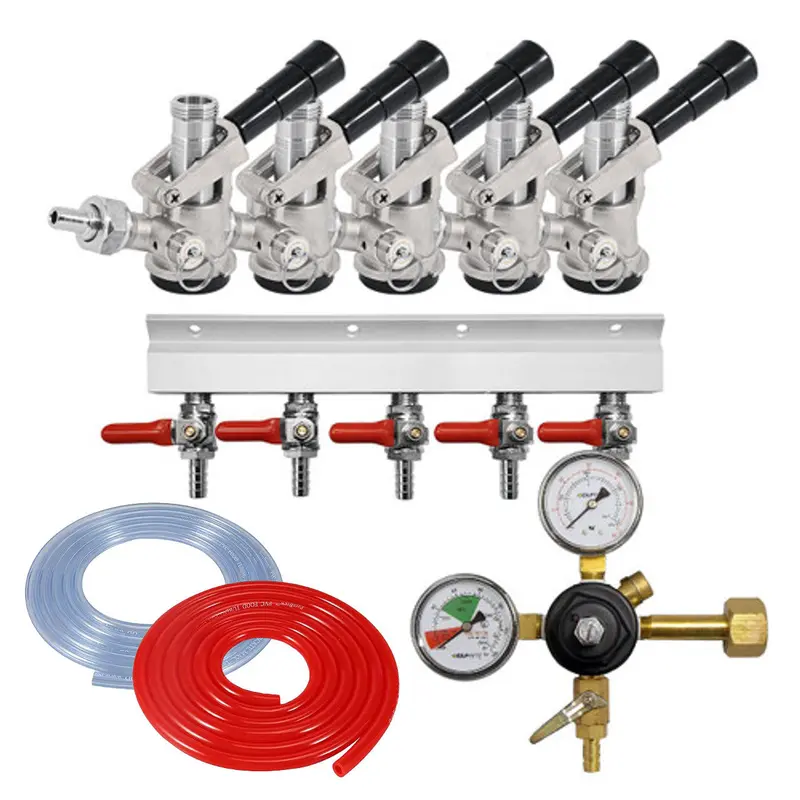 5-Line Co₂ Jockey Box Tapping Kit 1