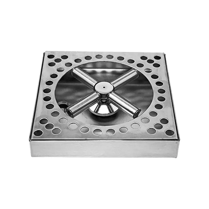6.25" X 6.25" Drip Tray With Integrated Glass Rinser 1