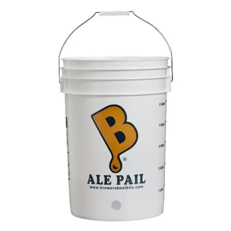 6.5-Gallon Food-Grade Drilled Bottling Bucket With Spigot Mount 1