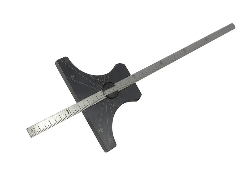 6-Inch Precision Depth Gauge With Rigid Steel Construction 1