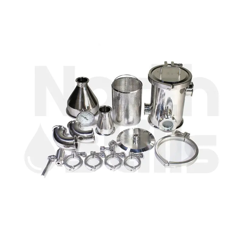 6" Stainless Steel Gin Basket Assembly – North Stills 1