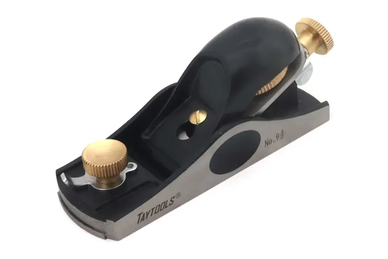 #9-1/2 Adjustable-Mouth Block Plane – Ductile Cast Iron Body, 1-5/8" Wide Hss Blade, Precision-Machined Sole 1