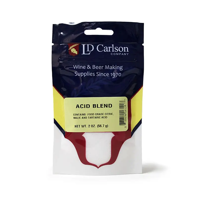 Acid Blend For Winemaking – Balanced Tartaric, Malic & Citric Acids (2 Oz) 1