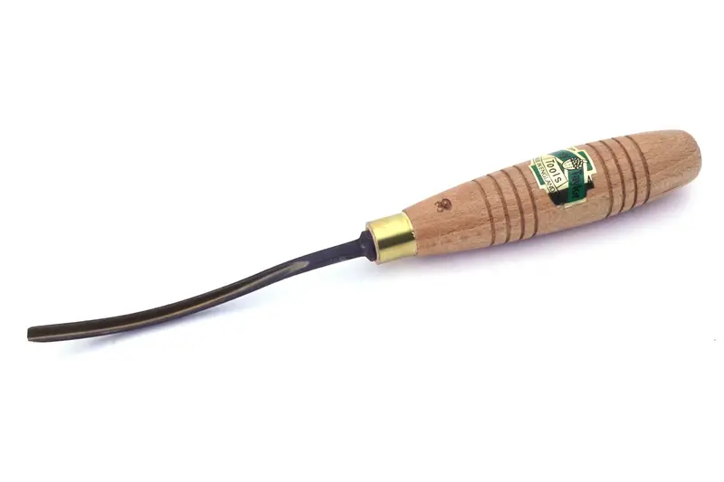 Acorn By Henry Taylor 60° Curved V-Parting Woodcarving Tool 1