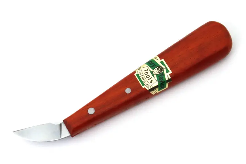 Acorn By Henry Taylor Curved Chip Carving Knife 1