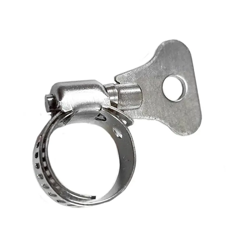 Adjustable Stainless Steel Hose Clamp – Easy-Turn Design (5/16" To 5/8") 1