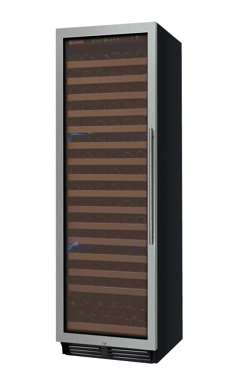 Allavino Flexcount Classic Ii Tru-Vino 174-Bottle Single-Zone Wine Refrigerator – 24" Stainless Steel, Left-Hinge 1
