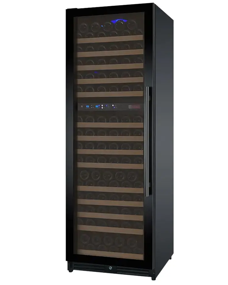 Allavino Flexcount Ii 24" Dual-Zone Wine Refrigerator – 172-Bottle Black Left-Hinge Built-In Model 1