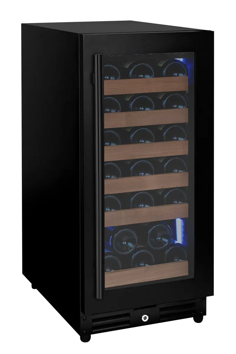 Allavino Reserva 15" Single-Zone Black Wine Refrigerator – 30-Bottle Right-Hinge Built-In Model 1