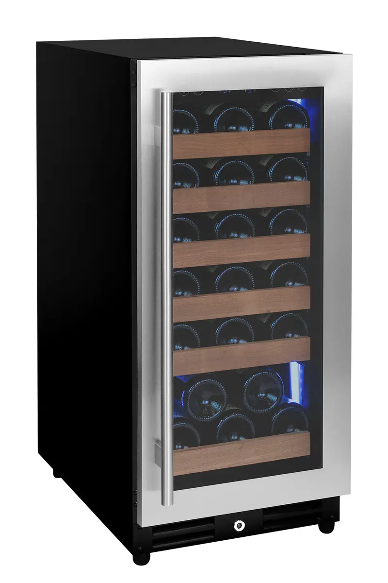 Allavino Reserva 15" Single-Zone Stainless Steel Wine Refrigerator – 30-Bottle Right-Hinge Model 1