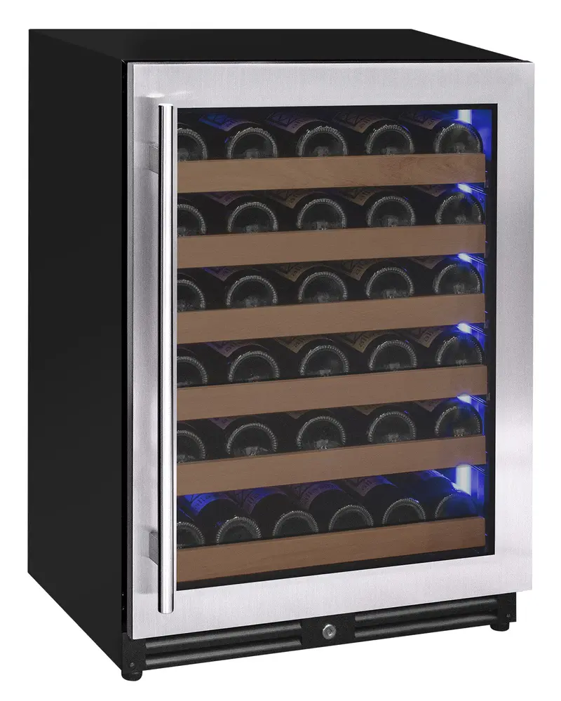 Allavino Reserva 51-Bottle Single-Zone Luxury Built-In Wine Cooler – Stainless Steel Door, Right-Hinge 1
