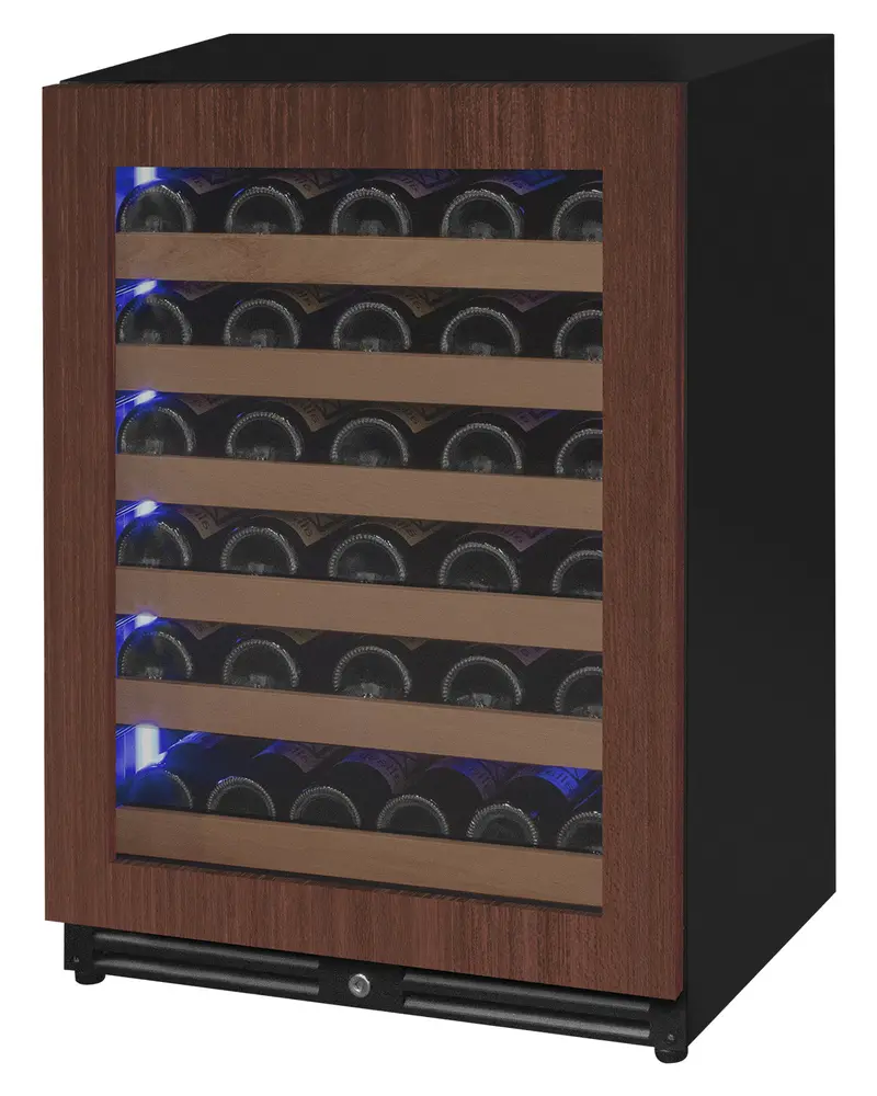 Allavino Reserva 51-Bottle Single-Zone Luxury Built-In Wine Refrigerator – Panel-Ready Overlay, Left-Hinge 1