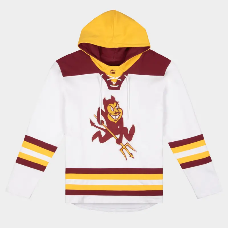 Arizona State Sun Devils Hockey Hoodie – Modern Rinkside Collegiate Style 1