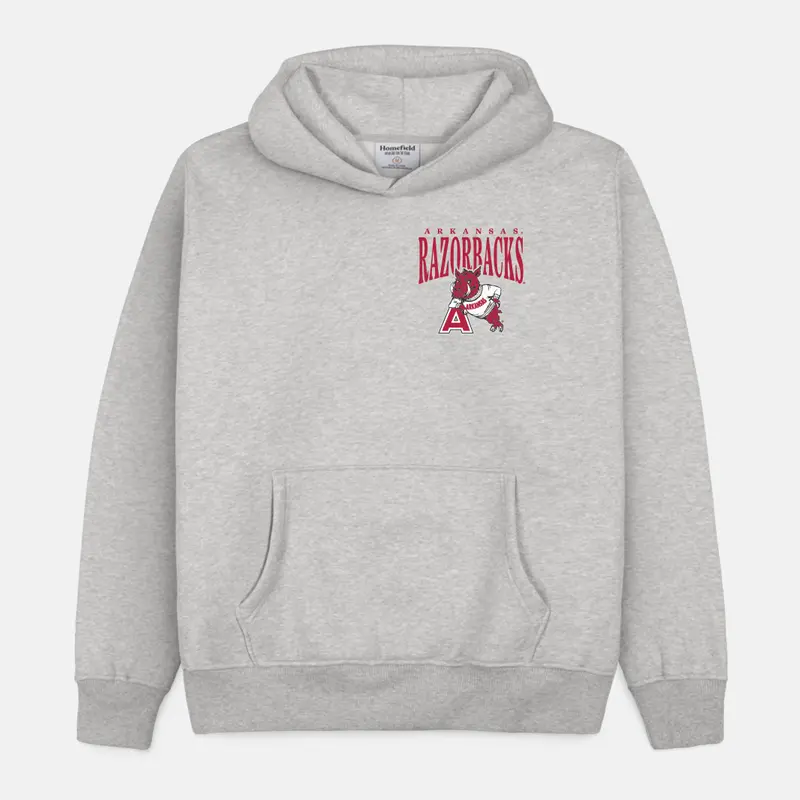 Arkansas Razorbacks Football Heavyweight Hoodie – Kickoff Comfort Sweatshirt 1