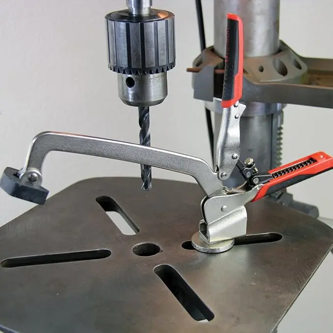 Armor 6-Inch Auto-Adjust Bench Or Drill Press Clamp 1