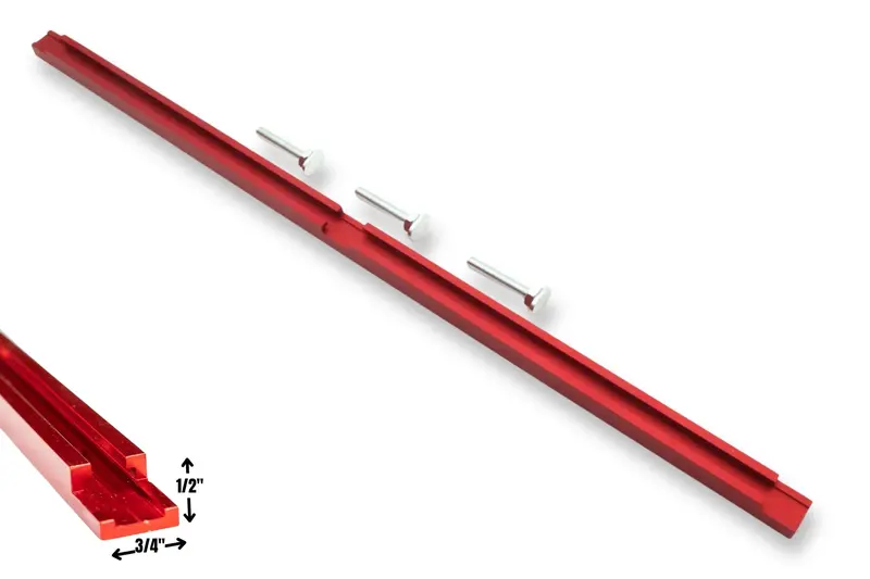 Armor T-Quick Track System — Modular Aluminum Rail In 24", 36", Or 48" Lengths 1