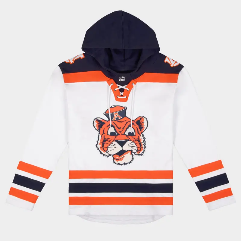 Auburn Tigers Hockey Hoodie – Bold Rinkside Fan Sweatshirt 1
