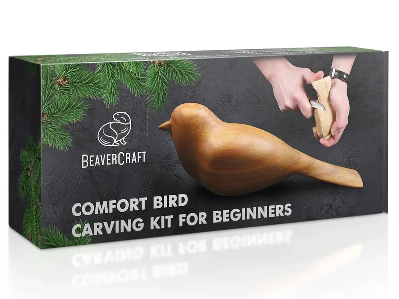 Beavercraft Diy01 Bird Carving Starter Kit For New Woodcarvers 1