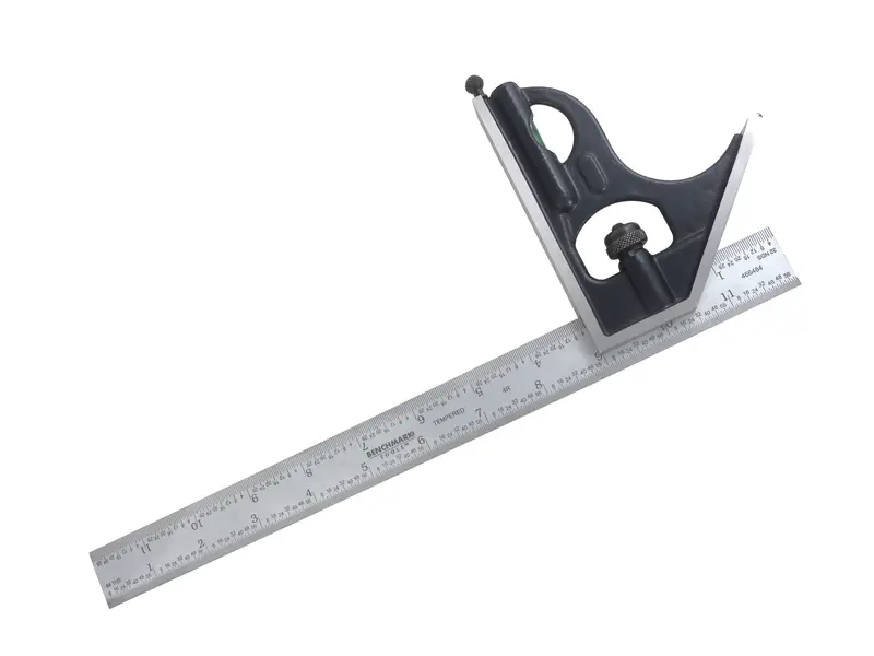 Benchmark 12-Inch Two-Piece Precision Combination Square Set 1