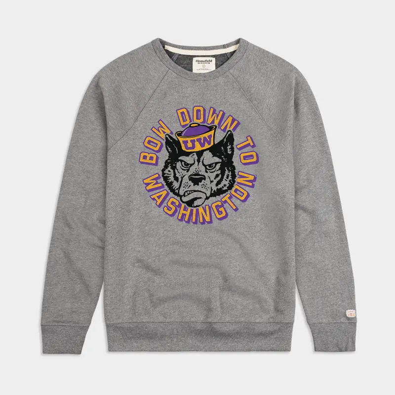 'Bow Down To Washington' Heritage Crewneck Sweatshirt 1
