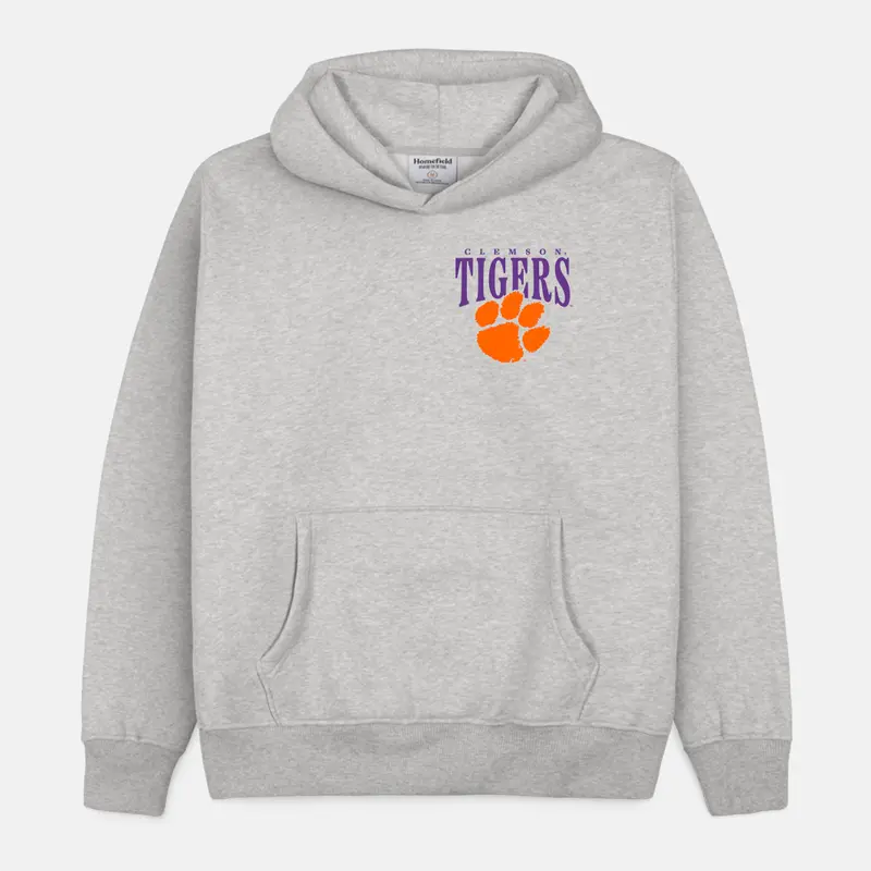 Clemson Tigers Football Heavyweight Hoodie – Championship Kickoff Gear 1