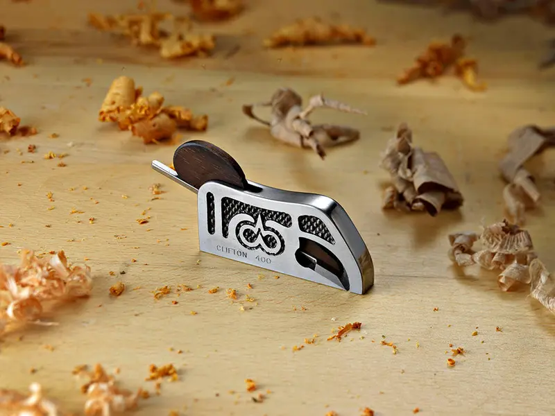 Clifton 400 Shoulder Plane – 7/16" Wide, 0.125" Tool Steel Blade, Hrc 59–61 1