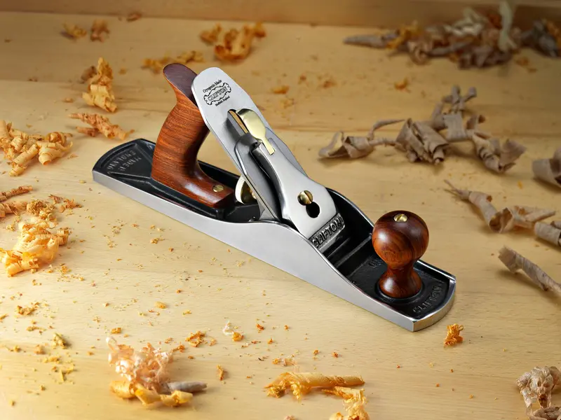 Clifton #5 Bench Plane – Bedrock Frog, Grey Cast Iron Body, 0.150" O1 Cryo Blade 1