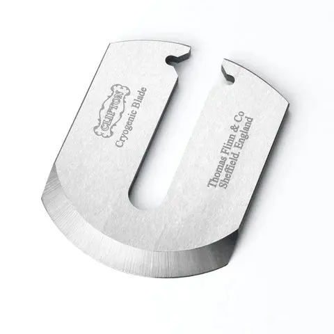 Clifton 500 Convex Sole Spokeshave Replacement Blade — 2-1/8" X 0.125", O1 Cryo Steel 1